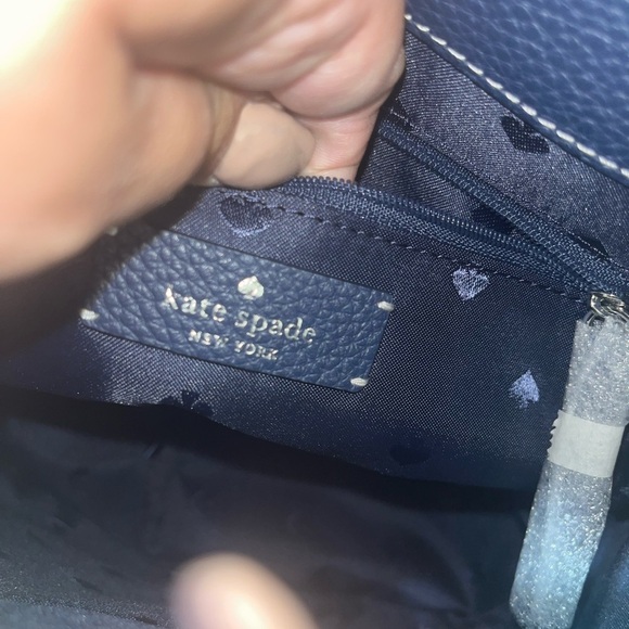 Kate Spade New York Leila Denim Medium Flap Backpack, NWT - Picture 16 of 16